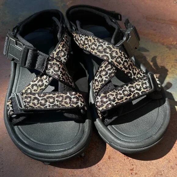 Teva Shoes Euc Teva Hurricane Verge Leopard Print Sport Sandal